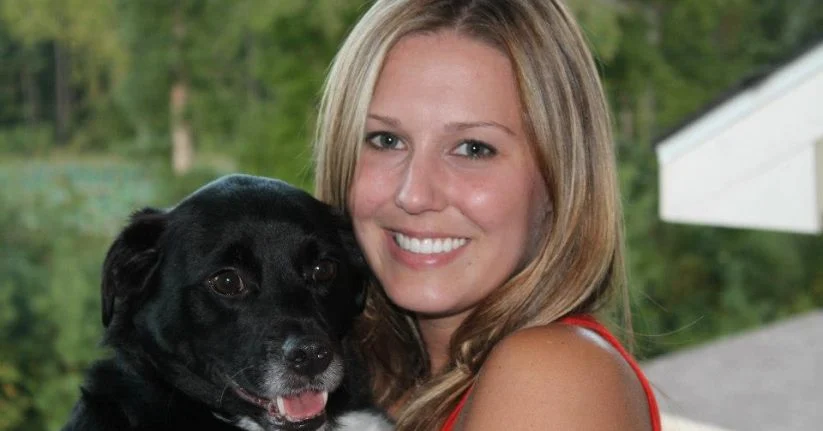 Melissa and her dog