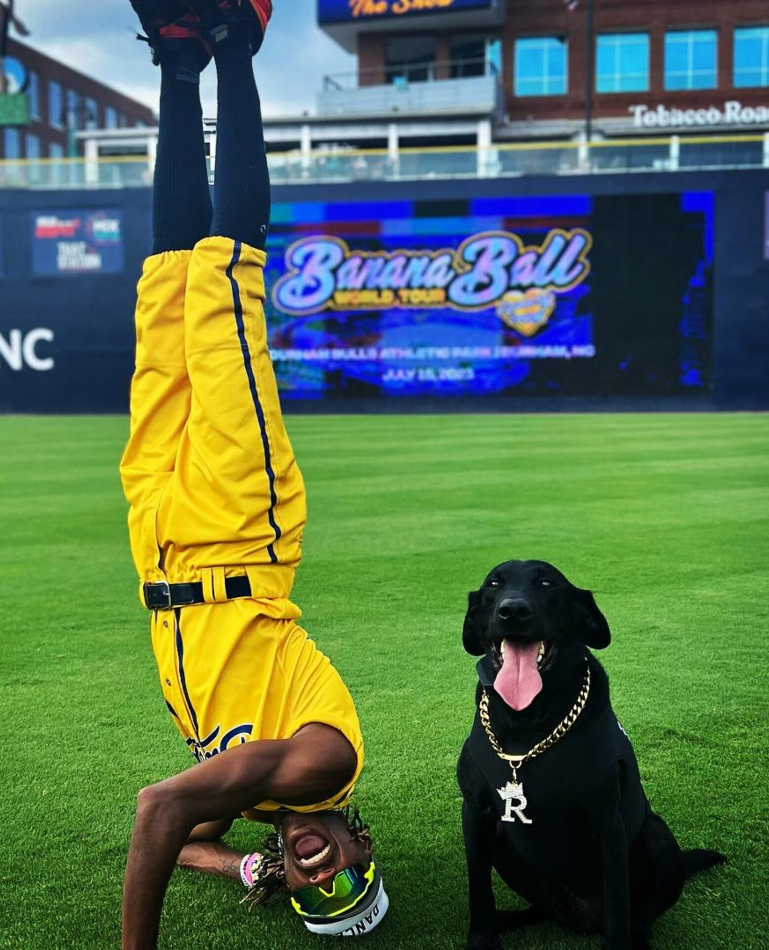 Ripken Savannah Bananas Headstand 2023